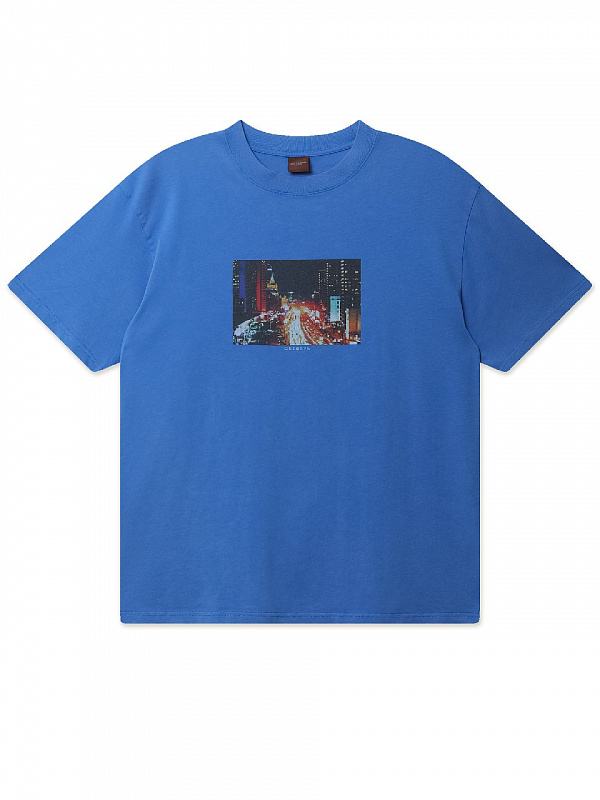 Футболка ОКТЯБРЬ ARBAT TEE ROYAL BLUE