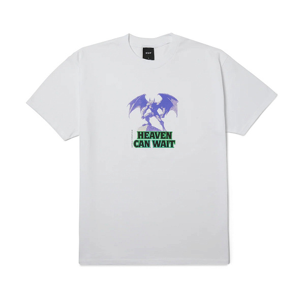 Футболка HUF HEAVEN CAN WAIT SS TEE WHITE