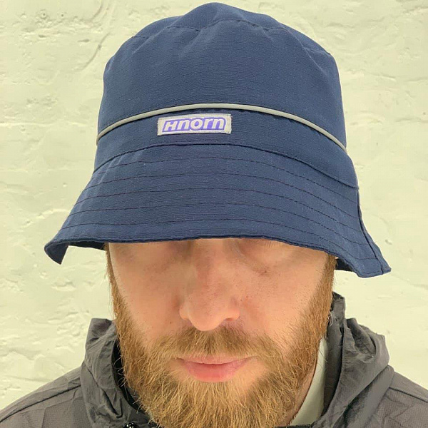 Панама NPOGP "Куба" синий, полоска рефлектатив