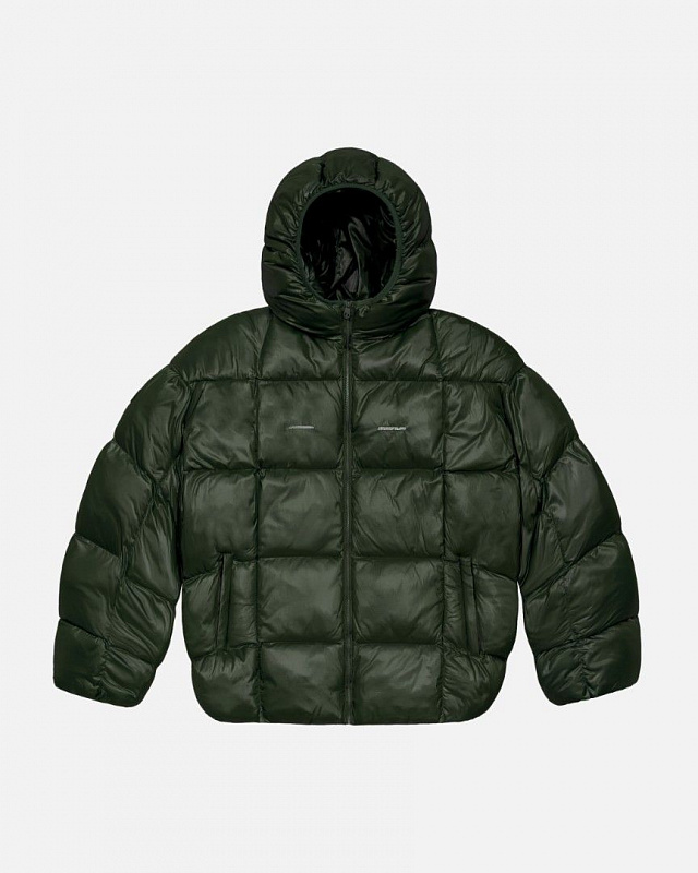 Пуховик ISSAYA Segment 2.0 khaki daze ripstop хаки