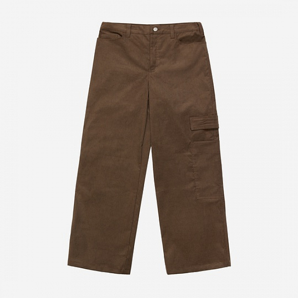 Брюки RUFF Velvent pants brown