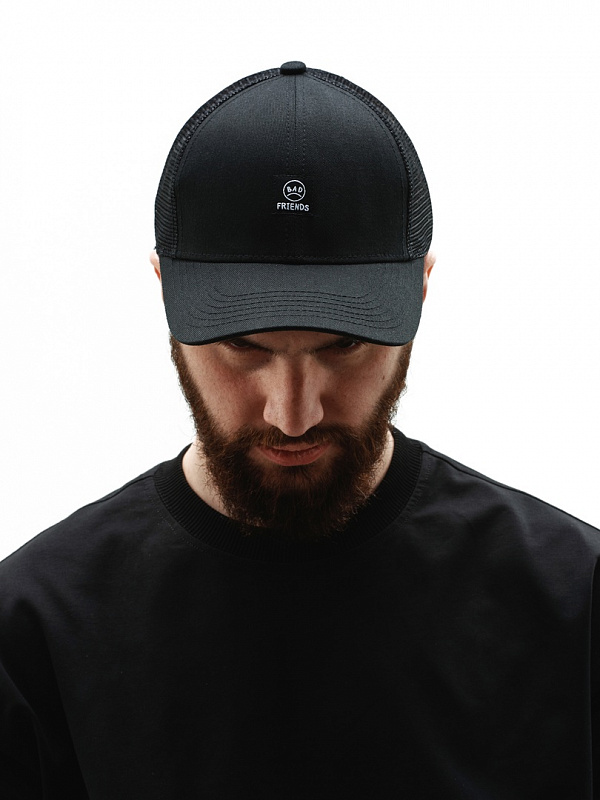 Кепка THE BAD FRIENDS Cassis light черный