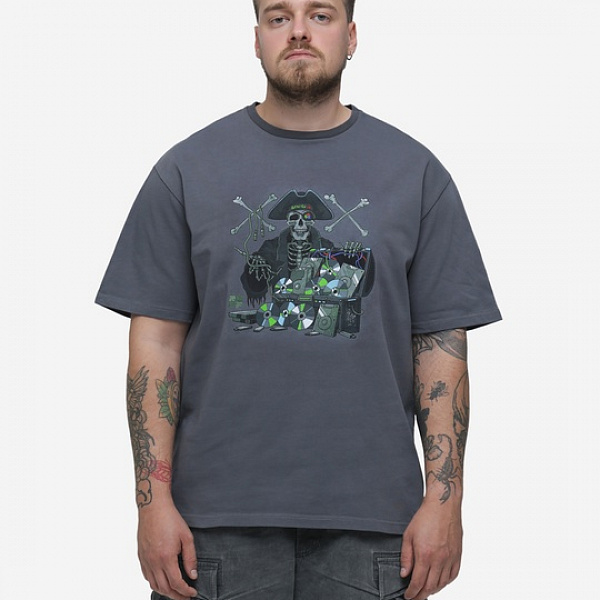 Футболка RUFF "Torrents.ru XX Anniversary" grey