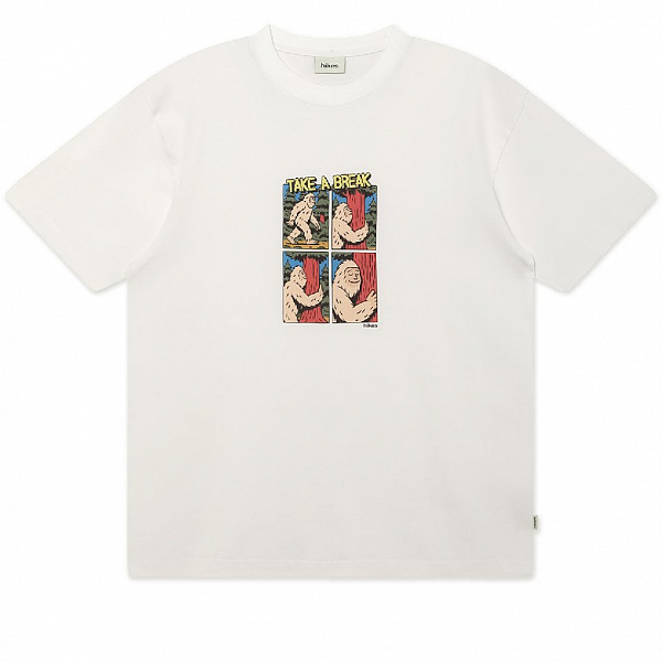 Футболка HIKES Take A Break Tee WHITE