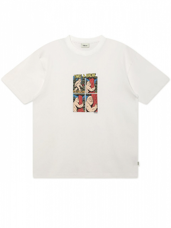 Футболка HIKES Take A Break Tee WHITE