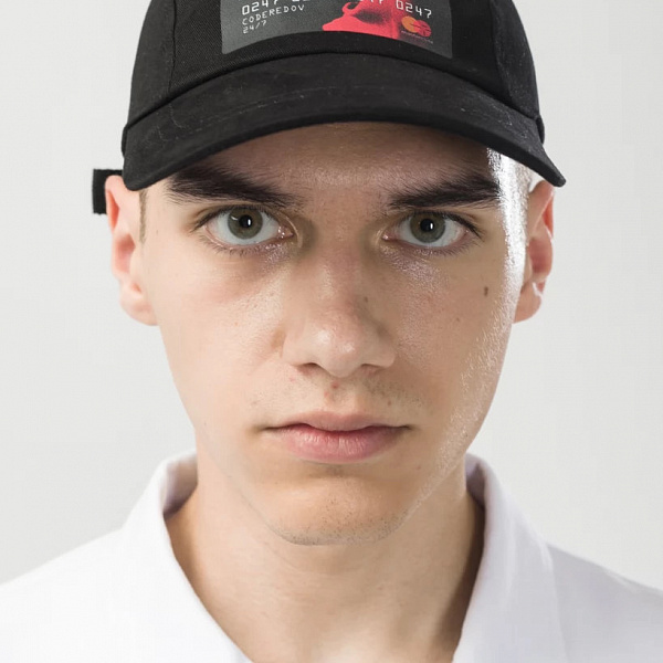 Кепка CODERED 5 Panel Черный CRedit