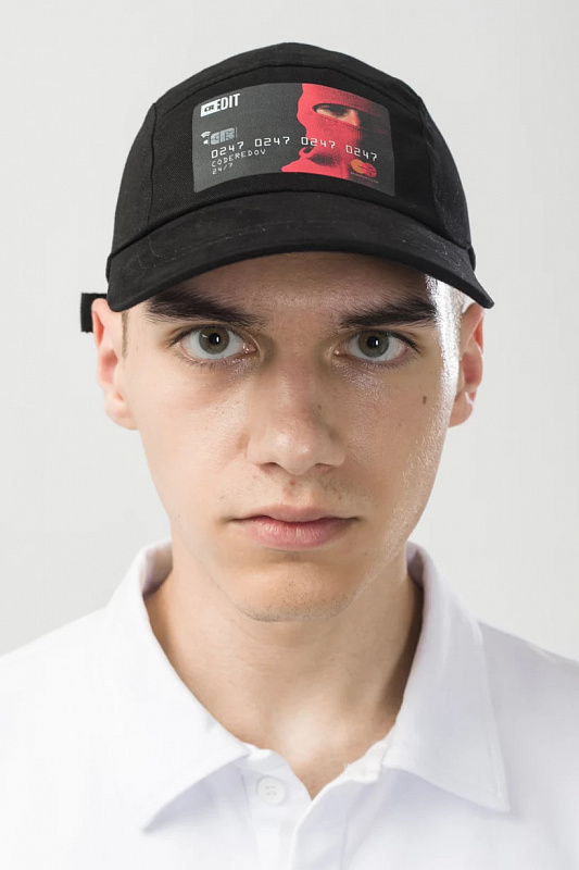 Кепка CODERED 5 Panel Черный CRedit