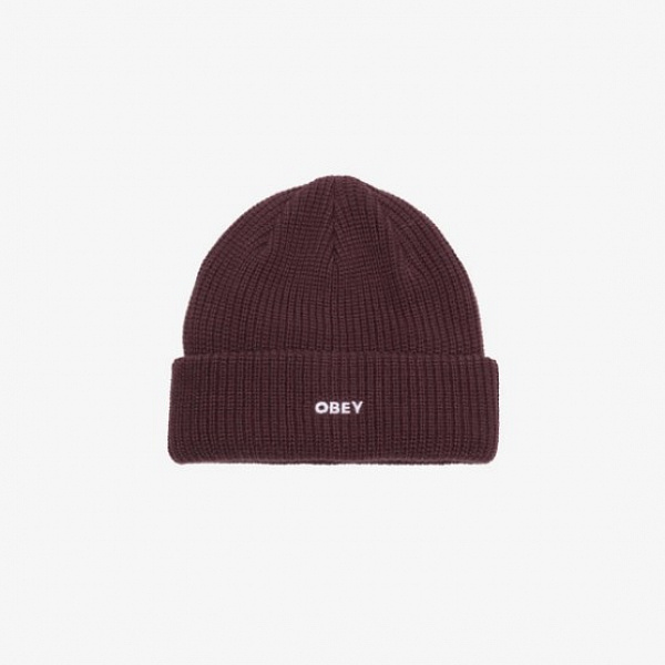 Шапка OBEY FUTURE BEANIE PLUM PERFECT