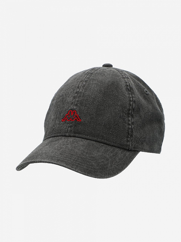 Бейсболка Kappa black чёрный