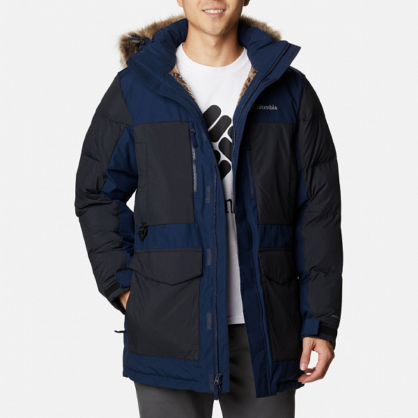 Куртка мужская Columbia Marquam Peak Fusion™ Parka тёмно-синий