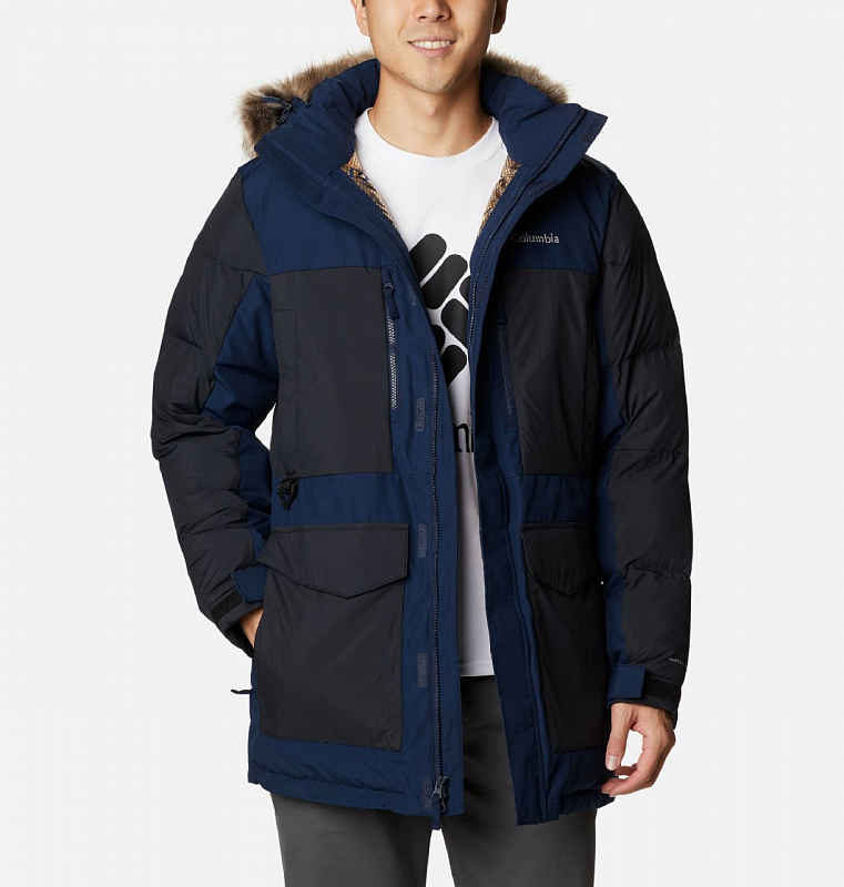 Куртка мужская Columbia Marquam Peak Fusion™ Parka тёмно-синий