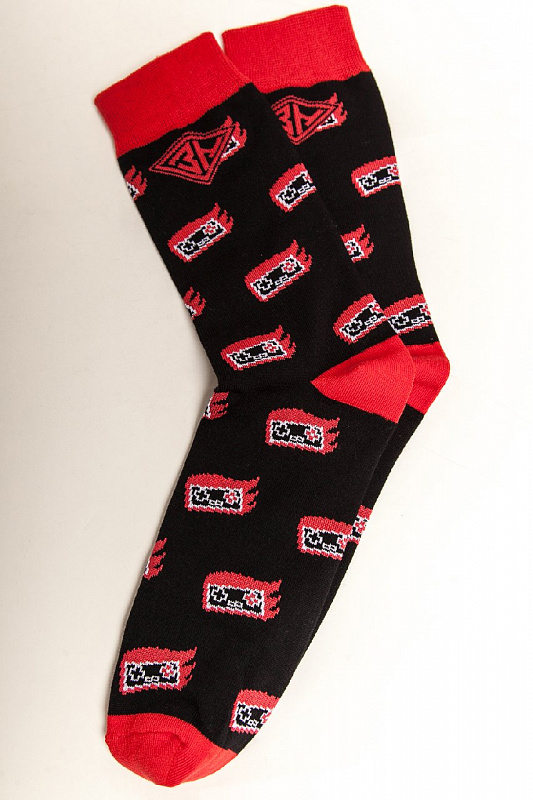 Носки ЗАПОРОЖЕЦ Джойстики (Черный (Черный)