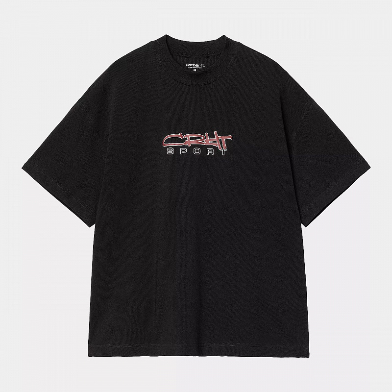 Футболка CARHARTT WIP S/S Lyntos T-Shirt BLACK