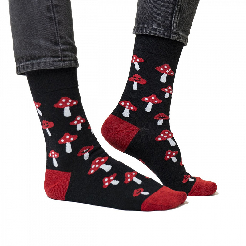 Носки ST.FRIDAY SOCKS Грибной дождь