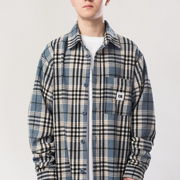 Рубашка CODERED Harbor Голубой/Белый/Черный/Бежевый