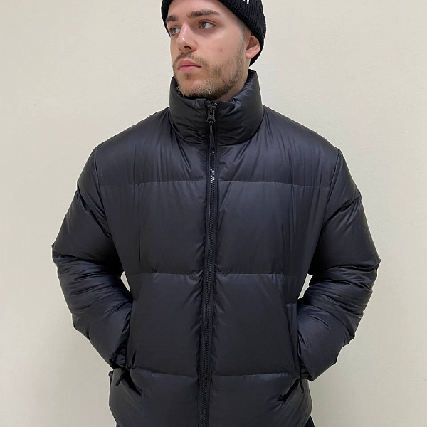 Пуховик HARD LUNCH черный