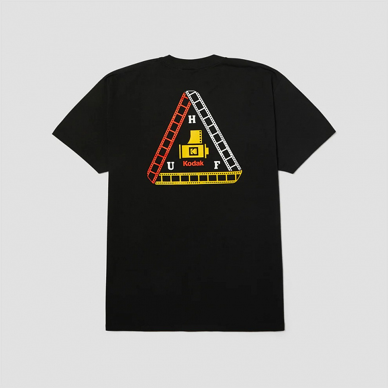 Футболка HUF TRIPLE FILM S/S TEE BLACK