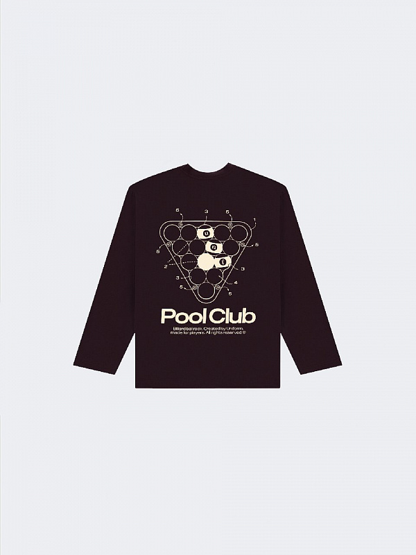 Лонгслив UNIFORM All in 8Pool коричневый
