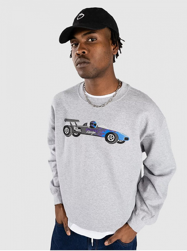 Свитшот THRASHER "RACECAR" SPORT GREY