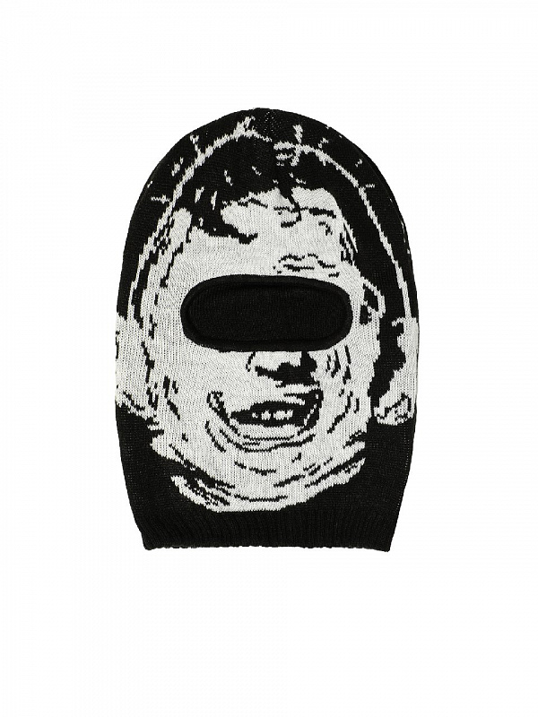 Балаклава HUF LEATHERFACE BALACLAVA BLACK