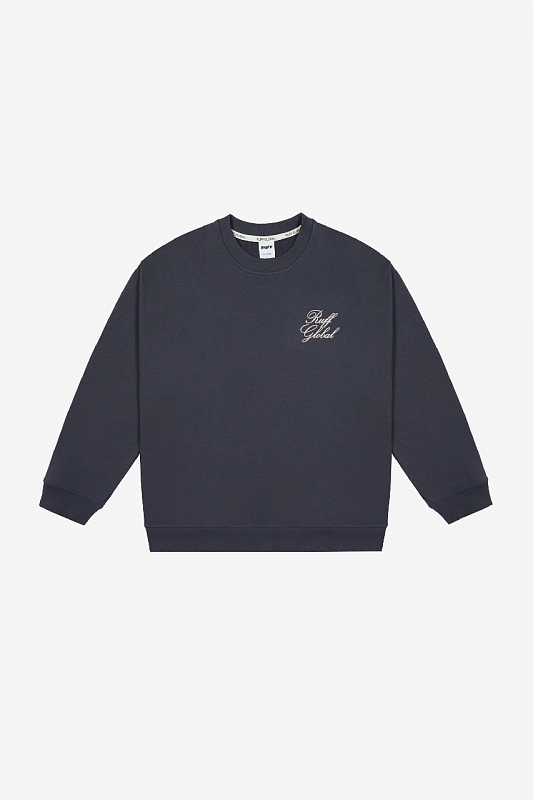 Свитшот RUFF OVERSIZED SWEATSHIRT / DARK GREY