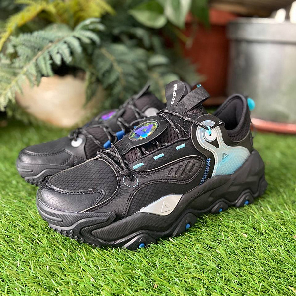 Кроссовки PEAK OUTDOOR SHOES ALL BLACK Чёрный