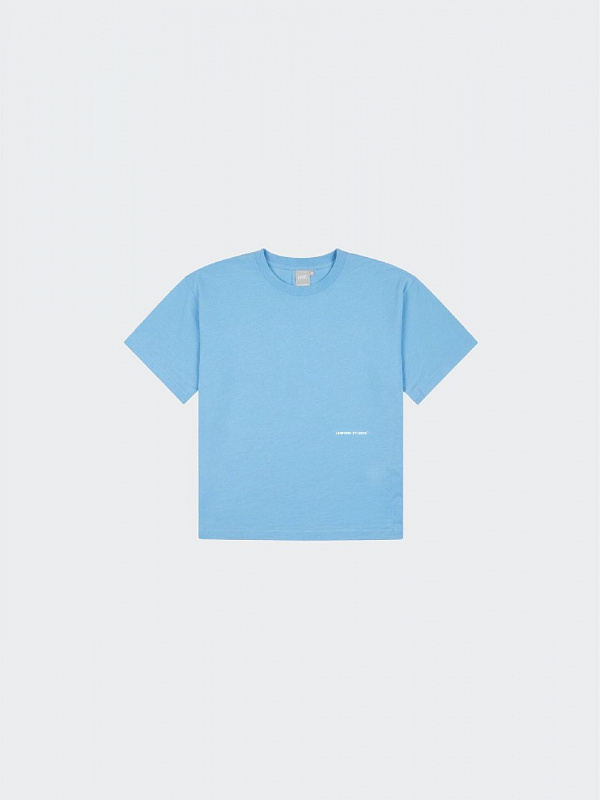 Футболка UNIFORM Boxy голубой