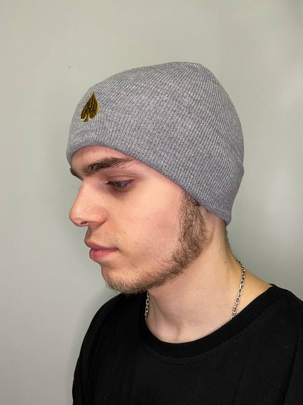 Шапка HARD LUNCH бини B-U-11 HL melange