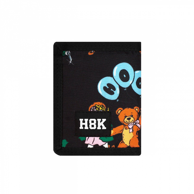 Кошелек HOOK "Шарики" черный