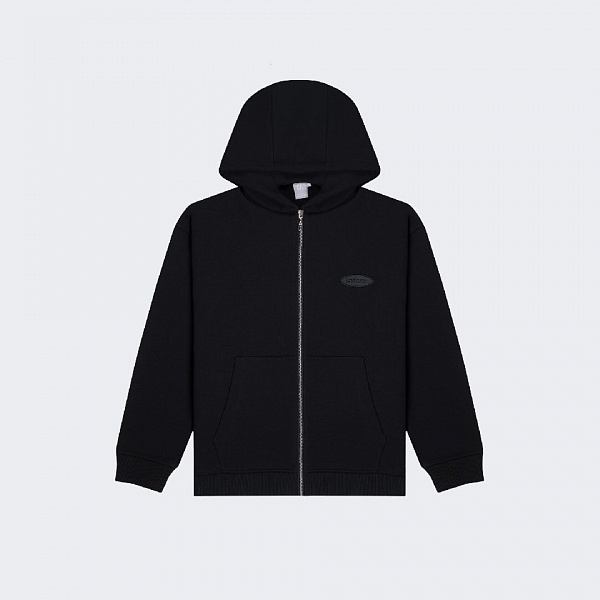 Худи UNIFORM Zip Regular черный