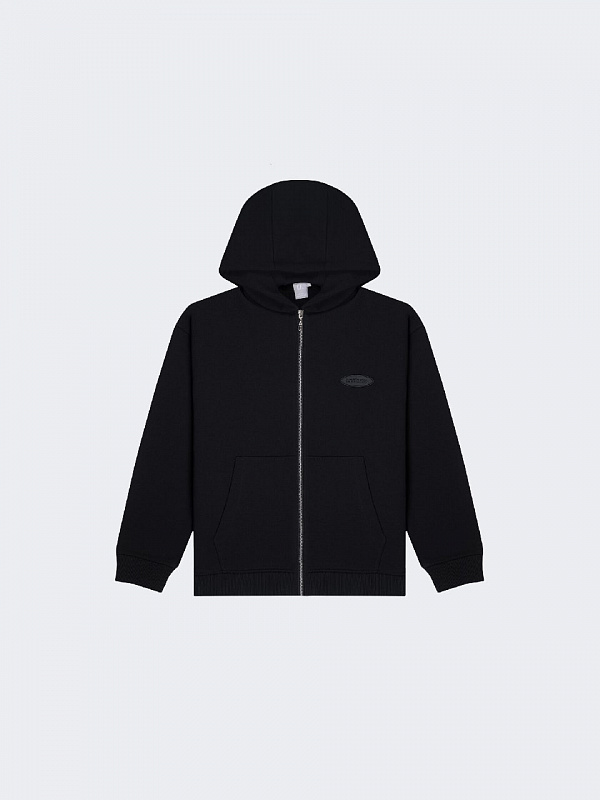 Худи UNIFORM Zip Regular черный