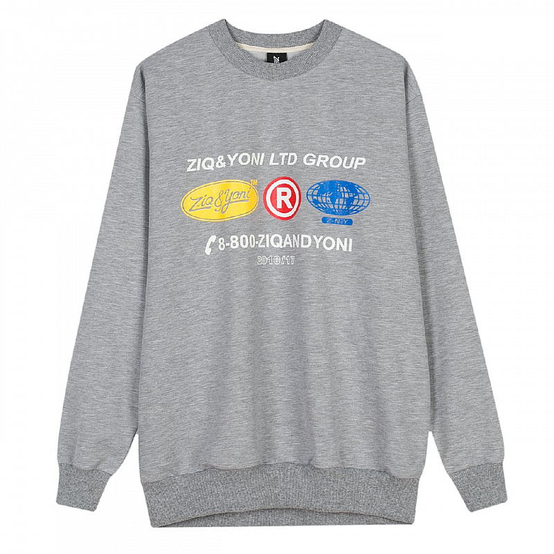 Свитшот ZIQ & YONI SW-LTDGROUP-HGREY