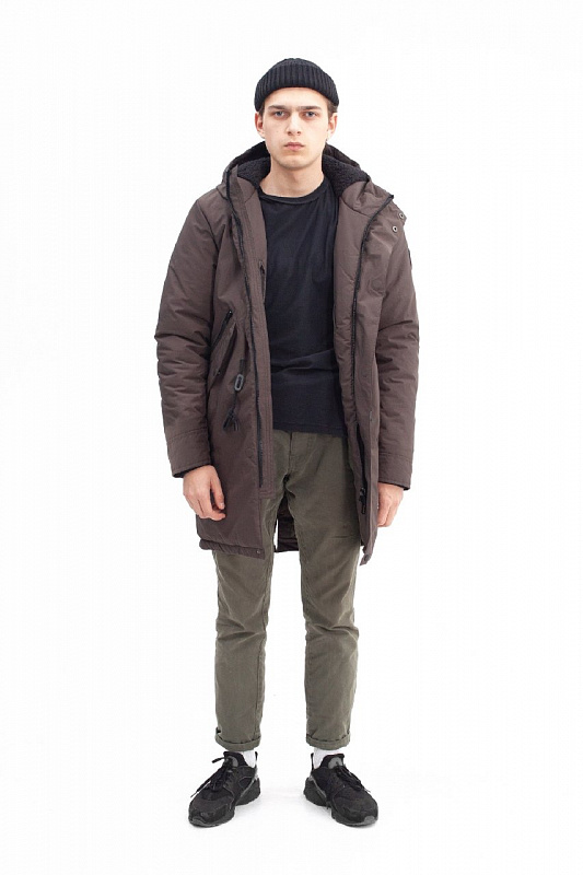 Парка мужская зимняя Harry Hatchet хаки