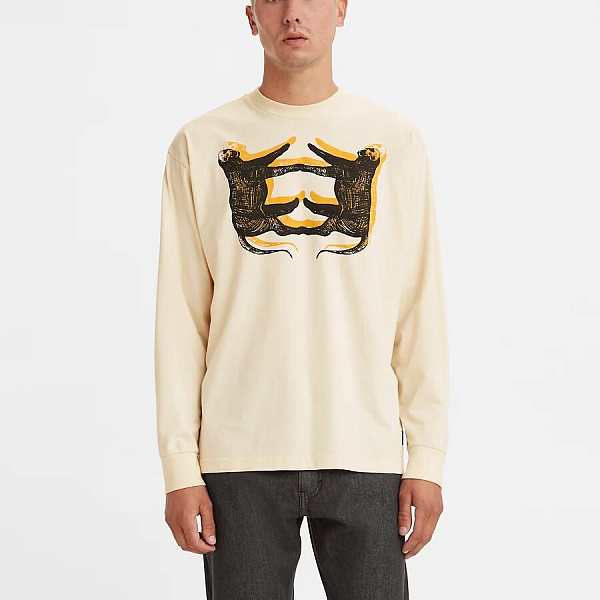 Лонгслив m LEVIS Skate Graphic Box Ls Tee