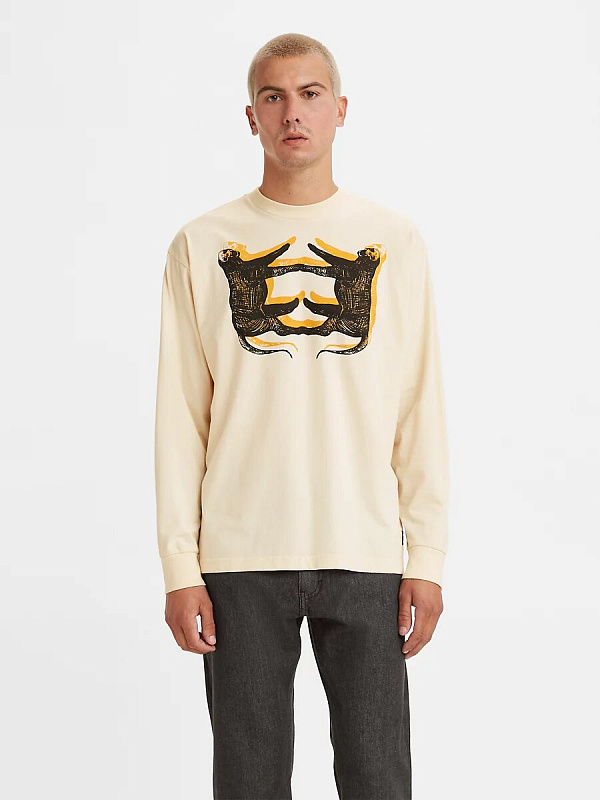 Лонгслив m LEVIS Skate Graphic Box Ls Tee