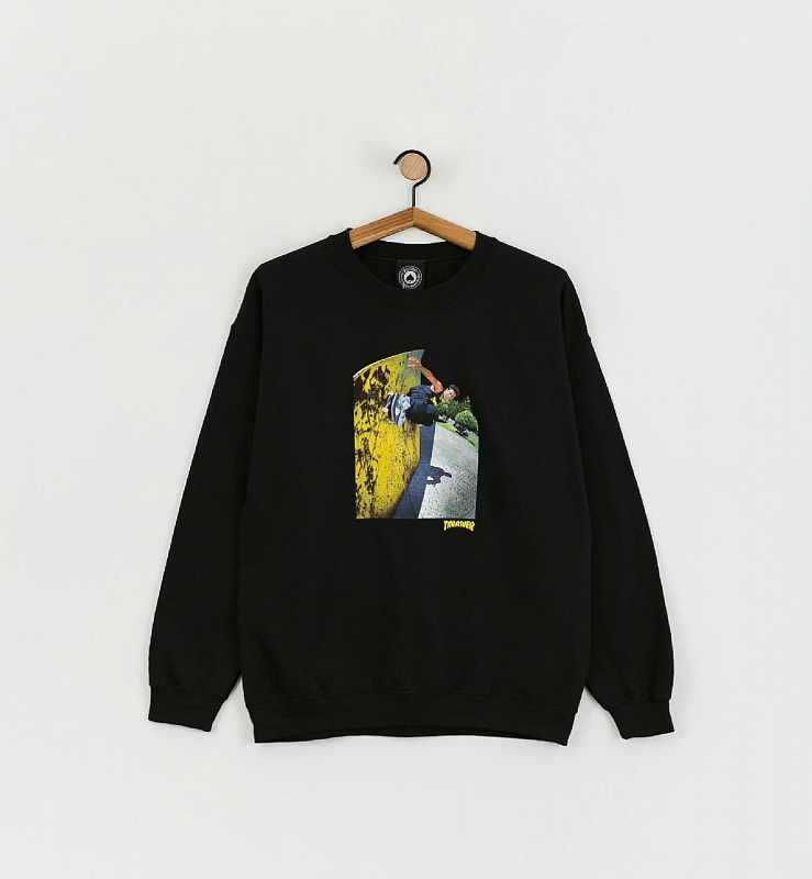 Свитшот THRASHER "MIC-E WALLRIDE" BLACK