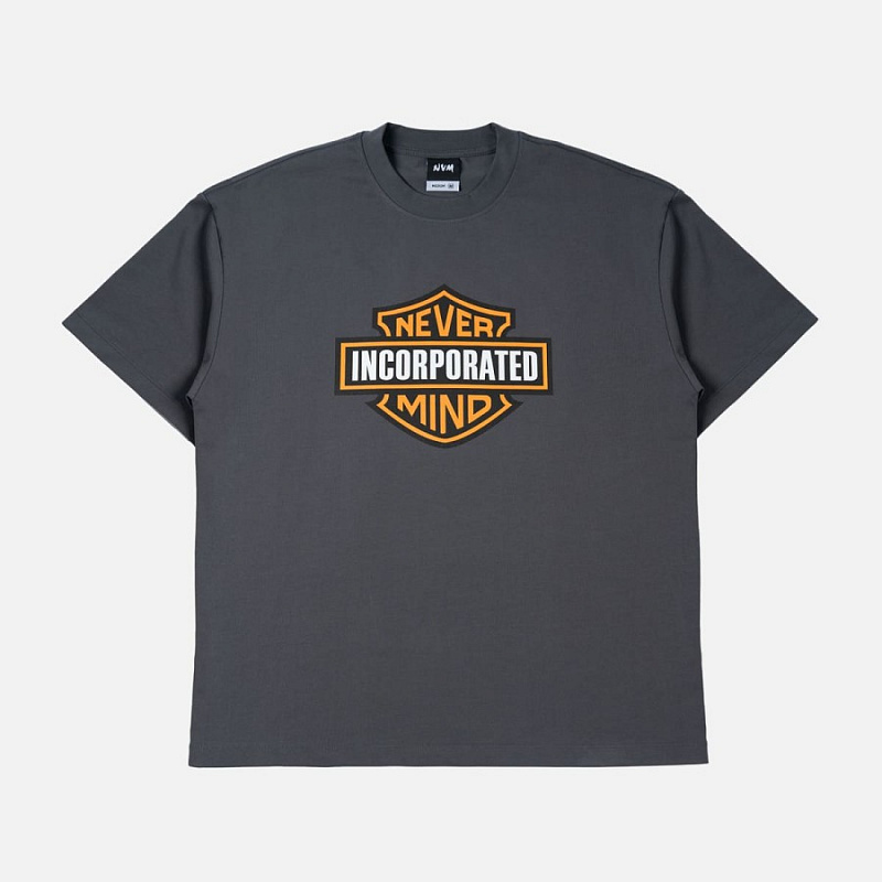 Футболка NVM «Harley», темно-серый