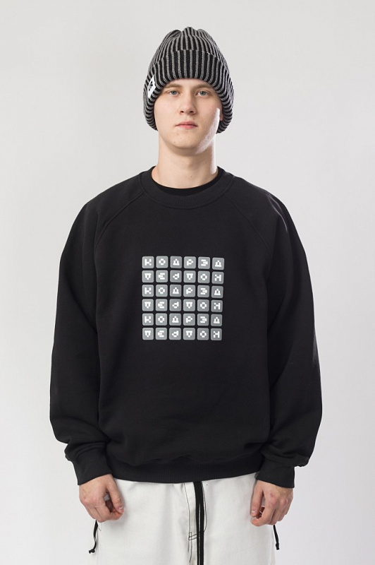 Толстовка CODERED крюнек Firm Wide Ludimar Черный Теплый