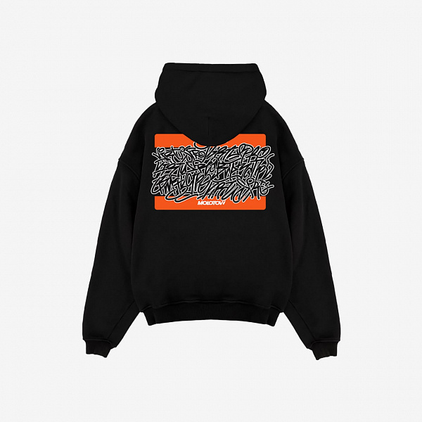Худи MOLOTOV x VIRTUS PRO на молнии V2 Black Черный
