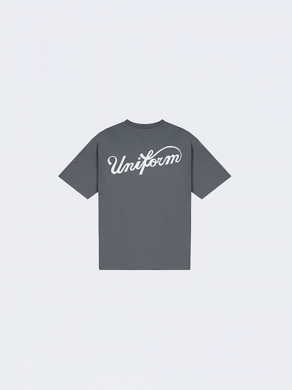 Футболка UNIFORM Heavy Baseball темно-серый