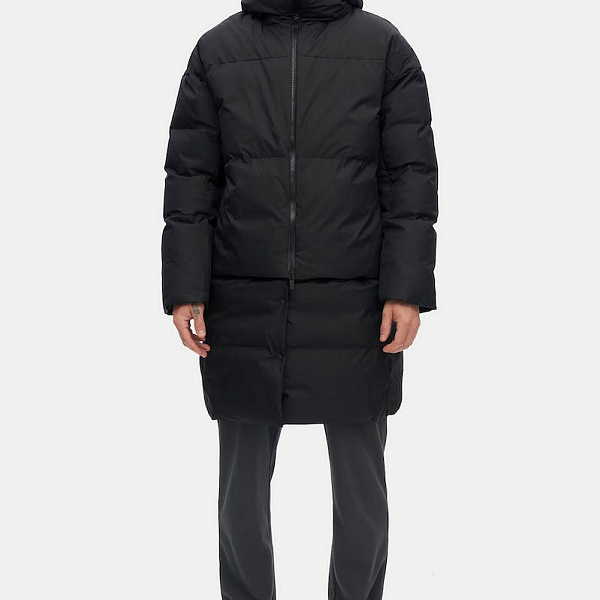 Пуховик мужской SHU трансформер чёрный