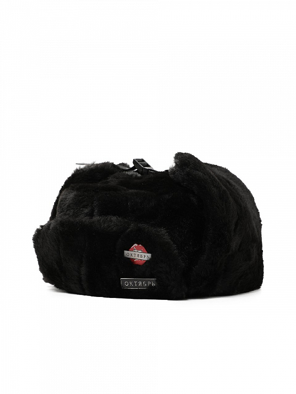 Шапка ОКТЯБРЬ USHANKA BLACK