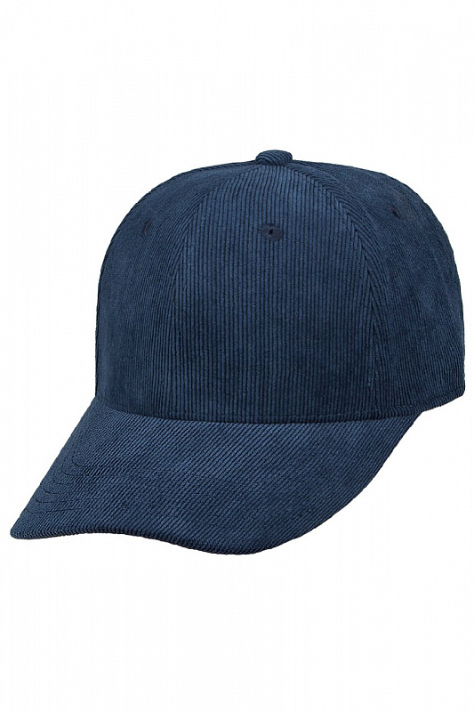 Бейсболка Street Caps вельветовая тёмно-синий