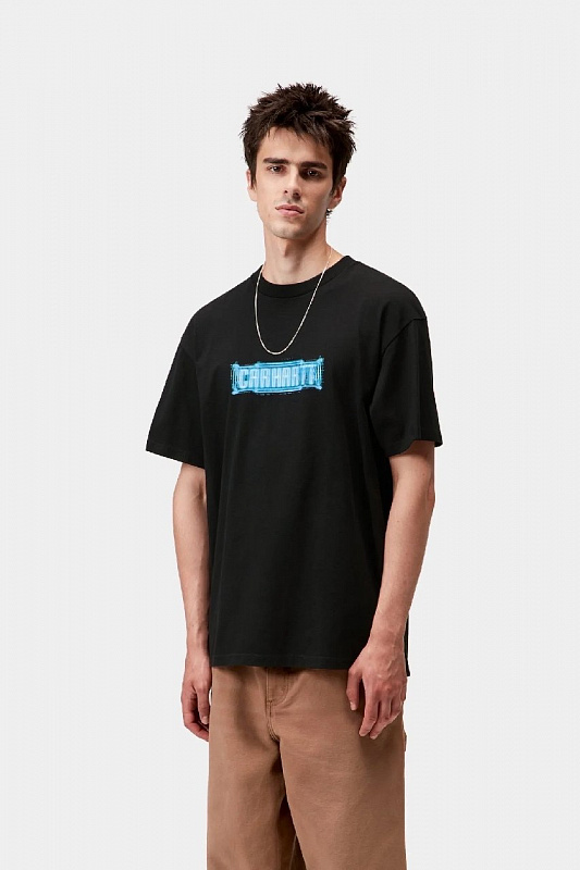 Футболка CARHARTT S/S Electric Boogie T-Shirt BLACK