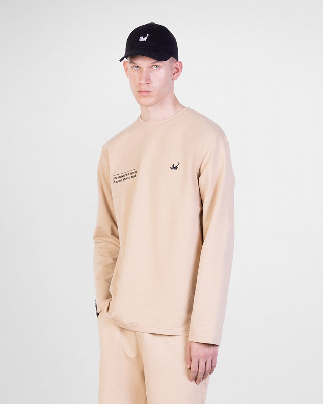 Лонгслив RITMIKA "Basic LS" бежевый