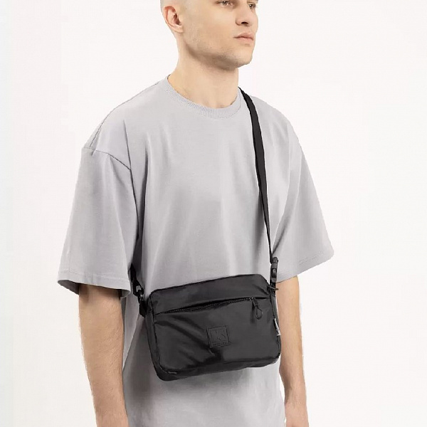 Сумка мессенджер KUL'TURA "LONG" черный