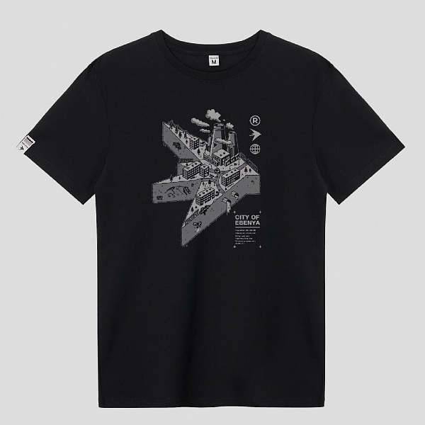 Футболка TRAILHEAD 022 CITYofEBENYA Черный