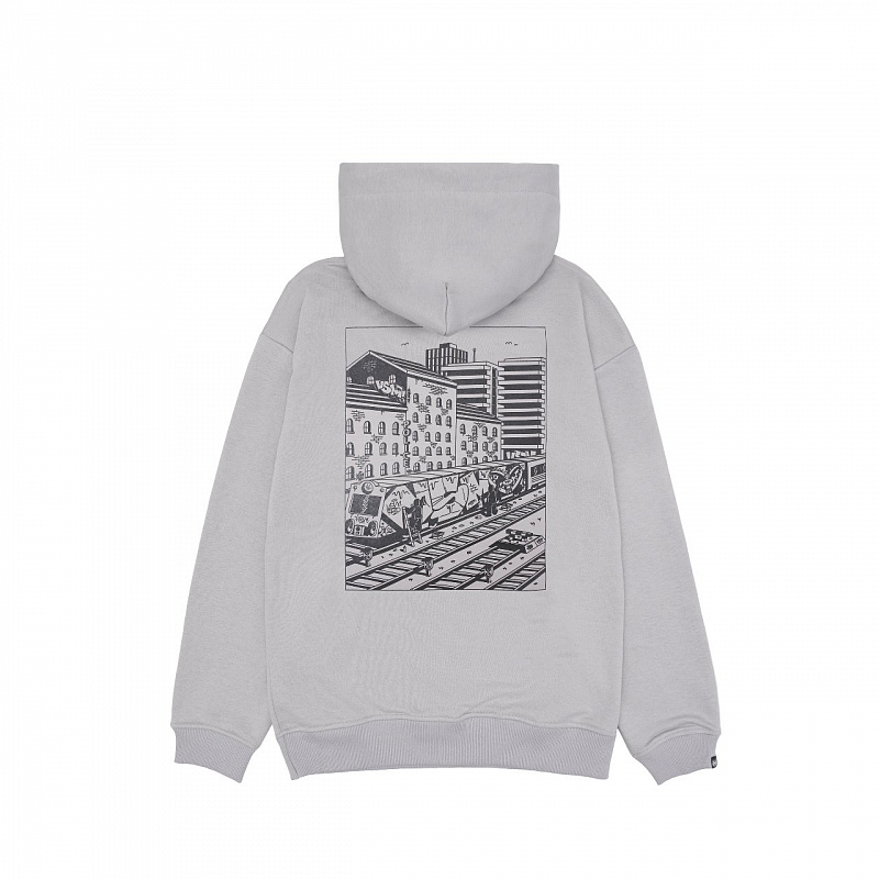 Худи HOOK «Вагон» серый