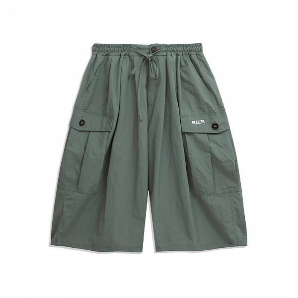 Кимоно RICE KINOMO OVERSIZE CULOTTES CARGO TASLAN GRAFIT