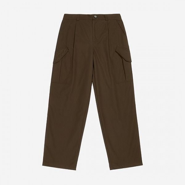 Брюки RUFF loose cargo pants brown